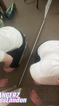 Landon's Throat Is Stretch by Bobbys Big Dick