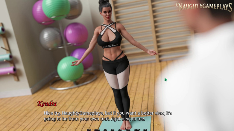 Naughty gameplays: Milfania (part 13) by Dr. Phoenix Games - Yoga with Sexy Stepmom