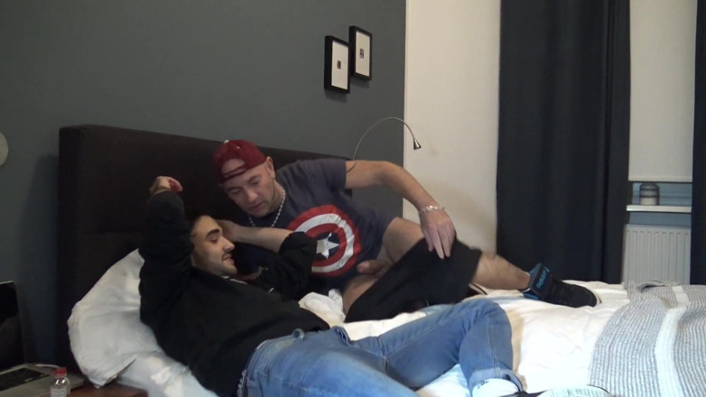 Gaybareback: Transboy twink fucked by cute dude from France