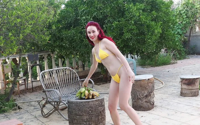 Arielortizx: I Invite My Neighbor to My Pool, While He Watches...
