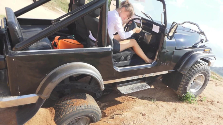 Angel The Dreamgirl: Komm aus dem auto und schiebt das auto härter ...