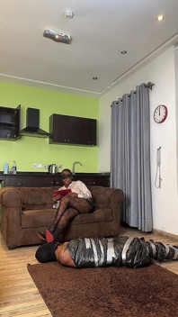 Afrikalı Kadın Egemenliği BDSM Esaret- Domina Havi