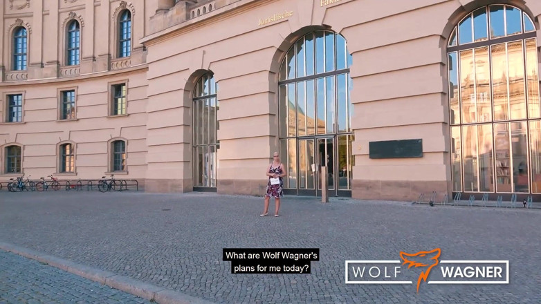 Wolf Wagner.love: German Girl Jana Schwarz eager to eat cum! WOLF WAGNER