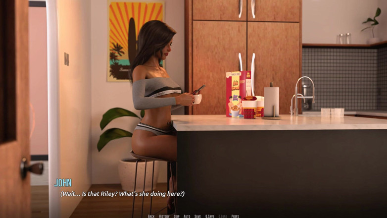 3D Cartoon Porn: Пляж Dominos 14 Райли наблюдает, как Джон трахает Zoe всю ночь