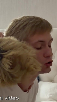 Tea Invitation Ended in an Orgy - Stepdaddy Caught and Fucked Stepson