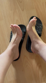 Feet in Flip-flops