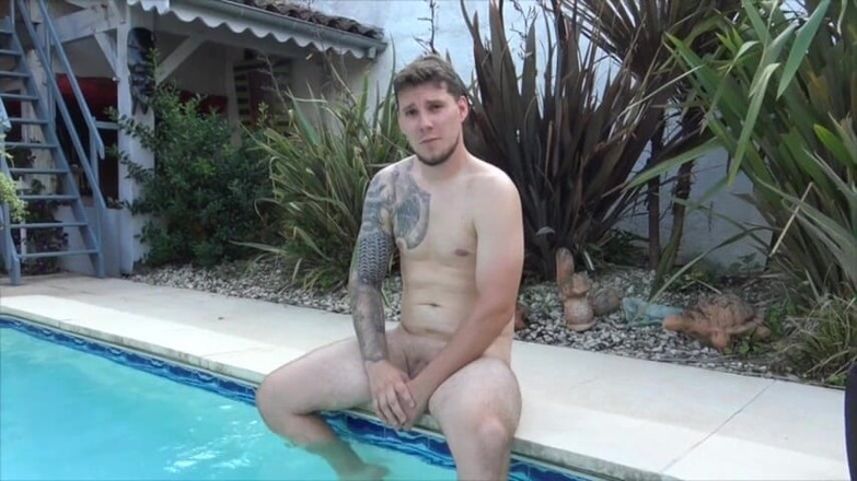 Gaybareback: Hetero chlap šuká bez sedla zralým chlapem