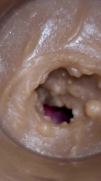Estremo Primo Piano! Inietta Una Grande Dose Di Sperma Figa Giocattolo Camera 4K