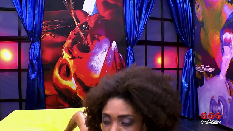 Gang Bang Germany: Ggg John Thompson - Luna Curazon Sperma-superstar-gangbang