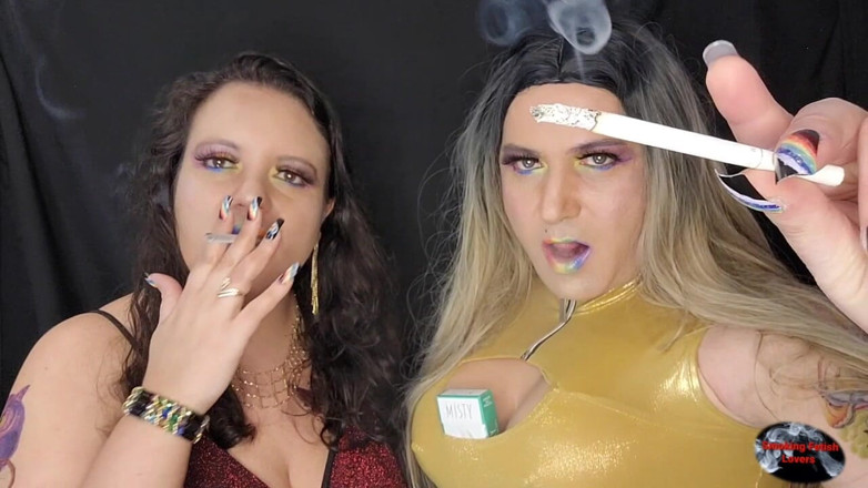 HollyCox: Kouření dámy závislé na Misty 120s