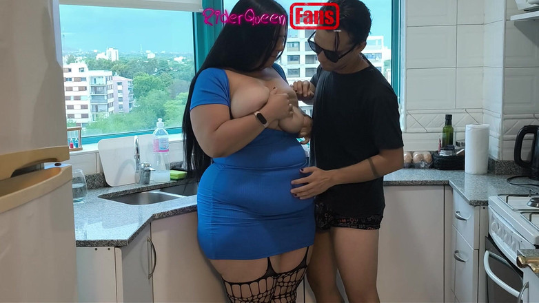 Riderqueen: 부엌에서 새엄마 - 팬을 위한 비디오