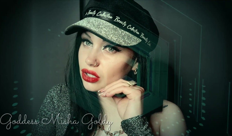 Goddess Misha Goldy: Mesmerizing brain wash! You're nothing but a dumb tip pig...