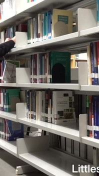 Ziehen Sie Sich Aus Und Fick in Der Bibliothek!