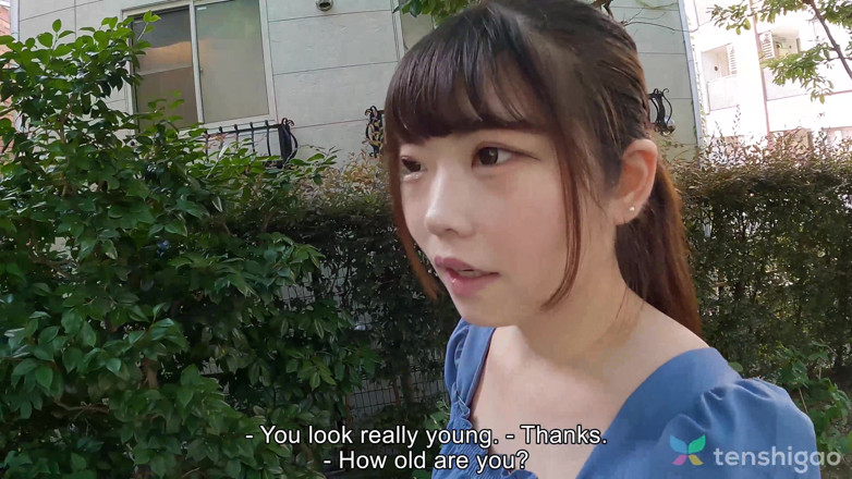 Tenshigao: Japanese Housewife Asami Wakana Comes to Us to Get Naked...