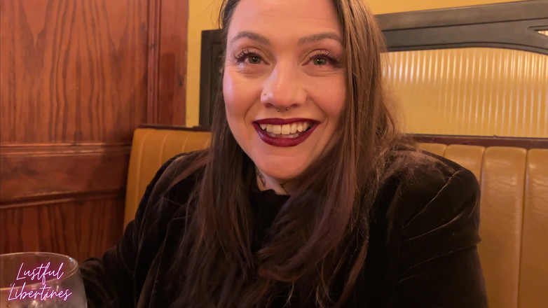 Lustful Libertines: Cheating Wife Fucks Employee in Pub Toilet While Husband Waits...