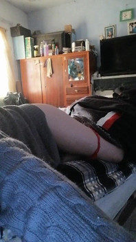 Pute au lit