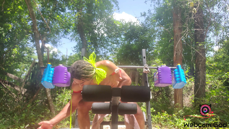 Arthur Eden aka Webcam God: Hot &amp; sweaty workout (4K)