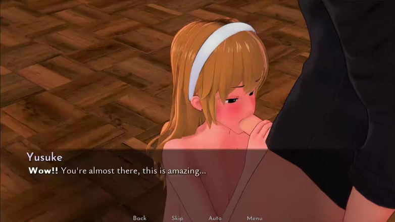 Sex game gamer: Elle a avalé mon énorme bite trop profondément
