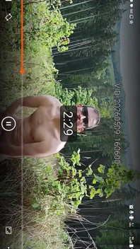 Jerking off a Dick Outside on a Hill with a View