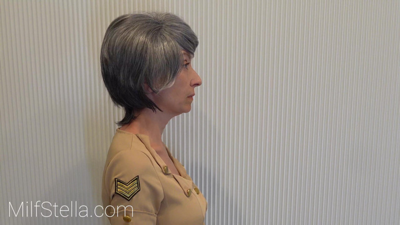 Sex with milf Stella: Cuffed and Anal Fucked Military Granny - GILF Adventures E32 - MILF...