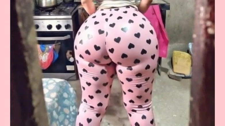 Xprohibidox1: Culo in leggings rosa
