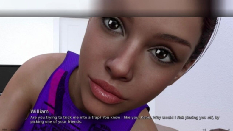 3DXXXTEEN2 Cartoon: Frota mi espalda, me mete la polla en el mundo. 3D...