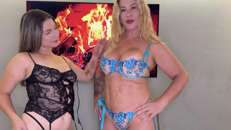 Cata Sanchez: Моя падчерица делит член своего бойфренда со мной в тройничке, пока ее отчима нет дома!