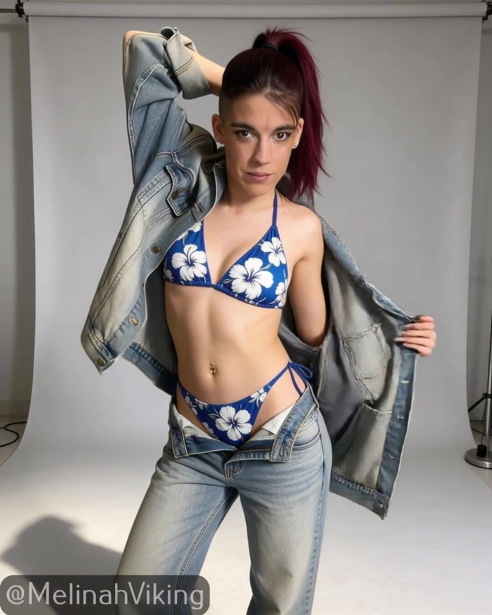 Melinah Viking: The Denim Strip