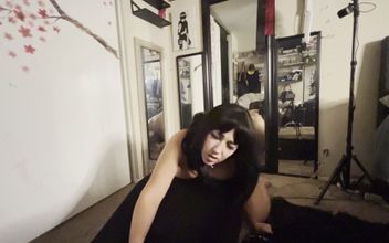 Massive Cock Hurt – Fucking a Sex Machine with Massive Dildo