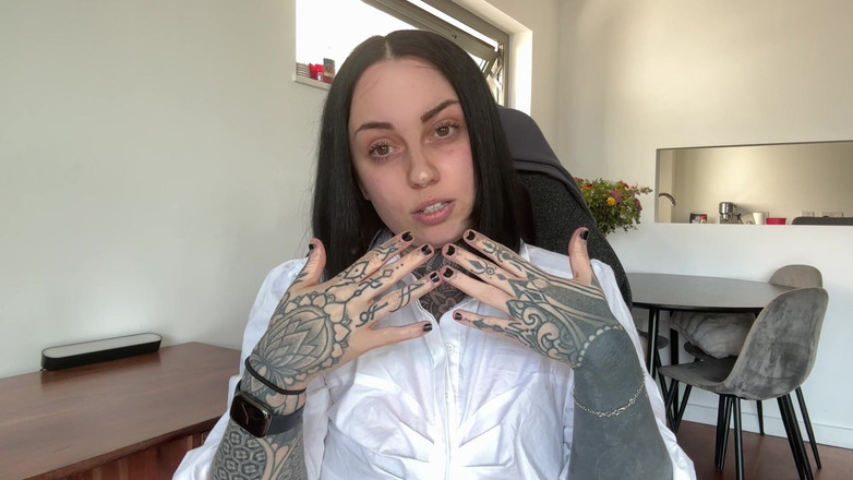 Miss Valentina: 핸잡 페티쉬 JOI