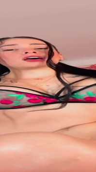 The Flowers of the Bra Look Perfect on My Nipples