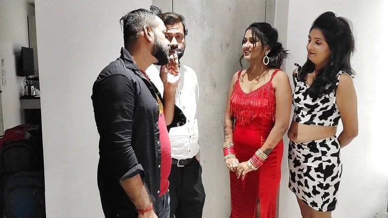 Anjalisingh_sexy: Two Couple Done Foursome and Made a Great Swinger Session