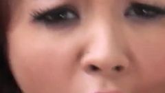 Kita Zen Asian teen with natural tits gives deep blowjob and fucks with hooks
