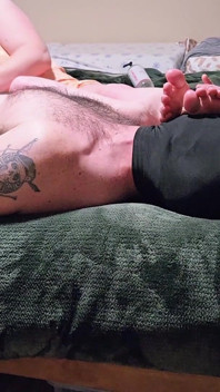Foot Fetish Ball Busting Handjob