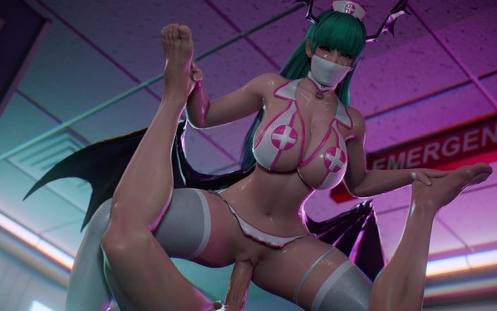 Velvixian 3D: Morrigan - posisi amazon