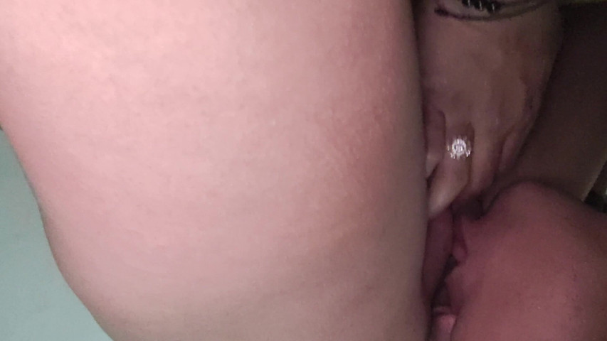 My Black Bull Licking My Pussy and Rimming My Ass so Good in POV (Angy Amazon)