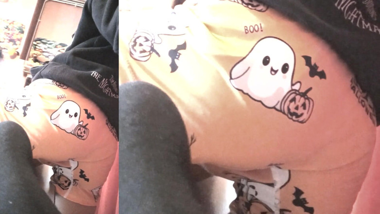 Jon Arteen: Sfw Jon Arteen Cute Twink Emo Femboy Carves a Halloween...