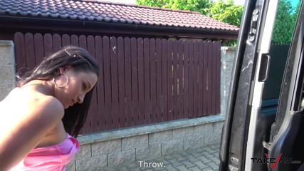 Take Van: Big shaft for little minx who wants to fuck in...
