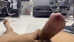 A Night at the Barbershop Piss Cum