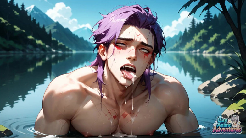 Gay Anime Adventures: Sexy Muscular Dudes Engage in Wild, Messy Gay Action by...
