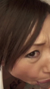 The Asian Man Was so Hungry That He Stuffed Her with Double Penetration in No Time