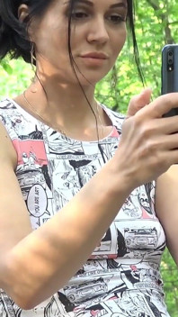 Flashing My Pussy in the Woods