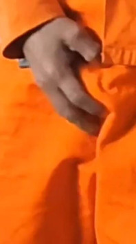 Road Worker Jerks off and Cums a Big Load After a Nap