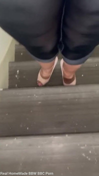 Walking Around Desperate for Pee Pissing on My Pants