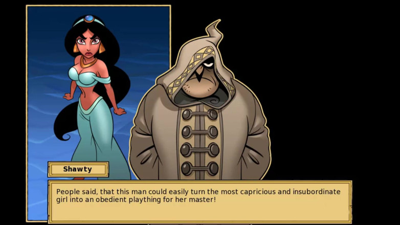 Cartoon Play: Iris Quest Jasmine Aladdin partea 2 - Jafar și curva lui Jasmine