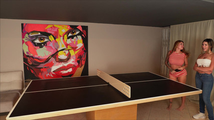 Sara Blonde: Výzva končí mokrou trojkou - Sara Blonde