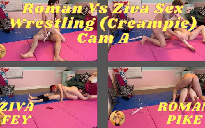 Roman Pike: Roman vs ziva sesso wrestling creampie in cam