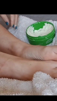 Foot Worhsip - делаю себе массаж ступней