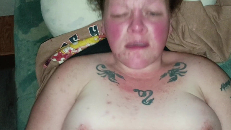Horny Ginger: Awek montel amatur bermain pepek buatan sendiri dengan kongkek cepat!...