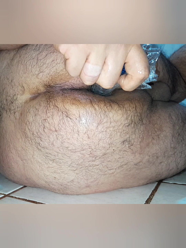 Amazing Cum and Anal Penetration Using Red Thong (Sexy man underwear)